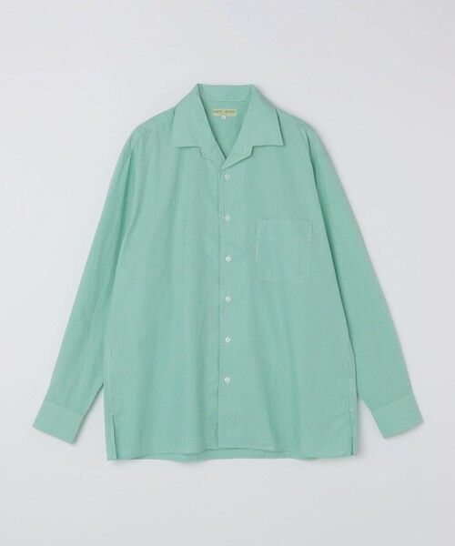 SHIPS / シップス シャツ・ブラウス | MARCEL LASSANCE: SHIRT OUTER SQUARE（グリーン）