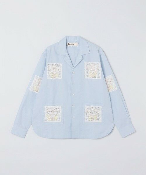 SHIPS / シップス シャツ・ブラウス | baziszt: ALTEA SHIRT（ライトブルー）