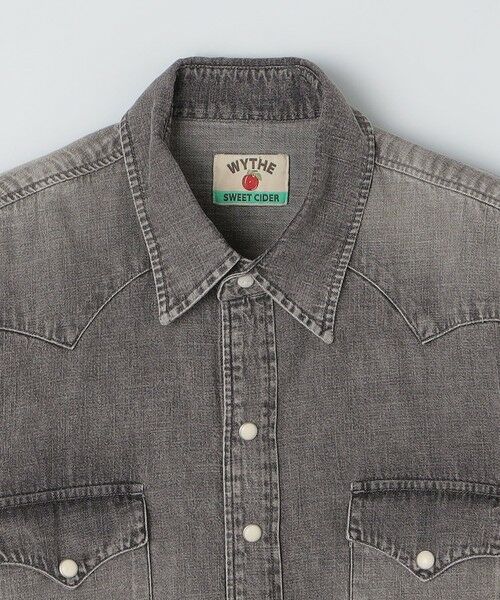 SHIPS / シップス シャツ・ブラウス | WYTHE NEW YORK: DENIＭ PEARLSNAP SHIRT | 詳細2