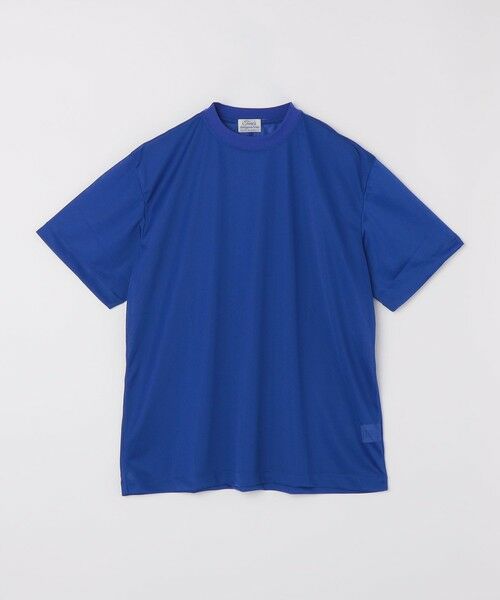 SHIPS / シップス Tシャツ | tone: MESH T SHIRT（ロイヤルブルー）