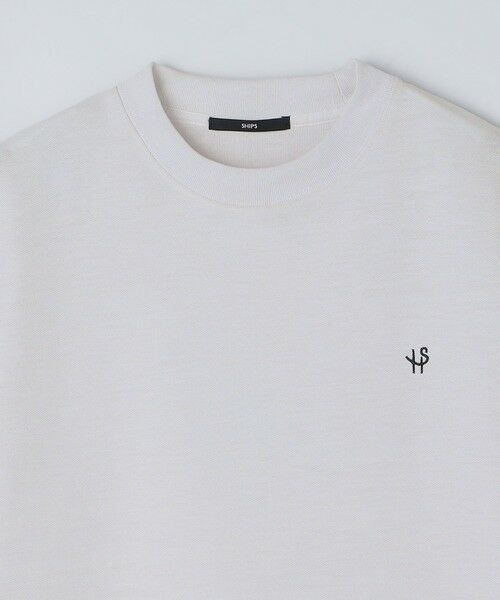 SHIPS / シップス Tシャツ | 【WEB限定】SHIPS:〈汗染みが目立ちにくい〉カノコ ワンポイント Tシャツ | 詳細7