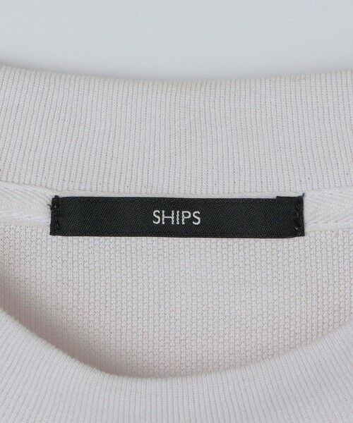 SHIPS / シップス Tシャツ | 【WEB限定】SHIPS:〈汗染みが目立ちにくい〉カノコ ワンポイント Tシャツ | 詳細9