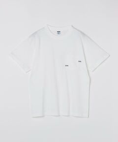 SHIPS / シップス Tシャツ | 【WEB限定】SHIPS: WマイクロSHIPSロゴ ポケット Tシャツ