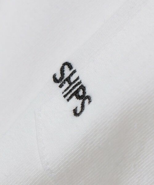 SHIPS / シップス Tシャツ | 【WEB限定】SHIPS: WマイクロSHIPSロゴ ポケット Tシャツ | 詳細3