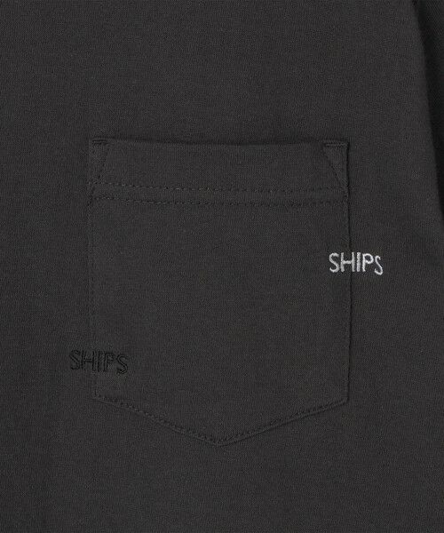 SHIPS / シップス Tシャツ | 【WEB限定】SHIPS: WマイクロSHIPSロゴ ポケット Tシャツ | 詳細13