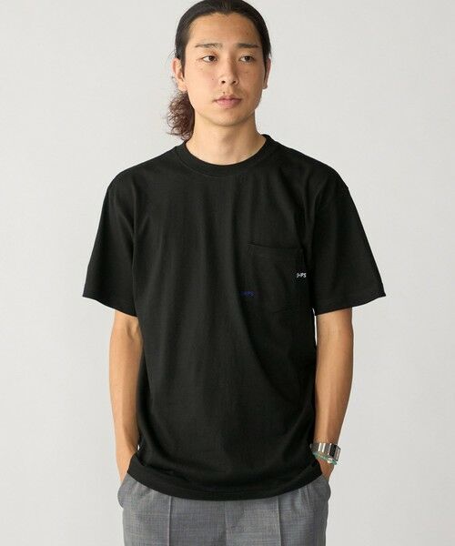 SHIPS / シップス Tシャツ | 【WEB限定】SHIPS: WマイクロSHIPSロゴ ポケット Tシャツ | 詳細27