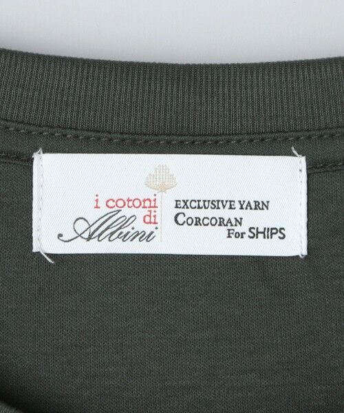 SHIPS / シップス Tシャツ | SHIPS: I Cottoni di Albini クルーネック スムース ショートスリーブ Tシャツ | 詳細6