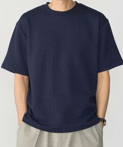 SHIPS / シップス Tシャツ | SHIPS: 膨れジャカード ショートスリーブ Tシャツ
