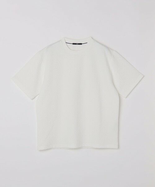 SHIPS / シップス Tシャツ | SHIPS: 膨れジャカード ショートスリーブ Tシャツ | 詳細3