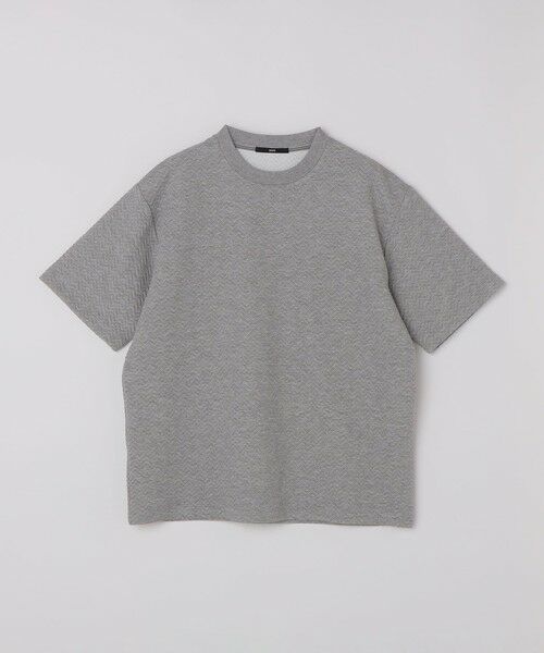 SHIPS / シップス Tシャツ | SHIPS: 膨れジャカード ショートスリーブ Tシャツ | 詳細8