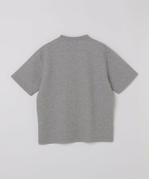 SHIPS / シップス Tシャツ | SHIPS: 膨れジャカード ショートスリーブ Tシャツ | 詳細9