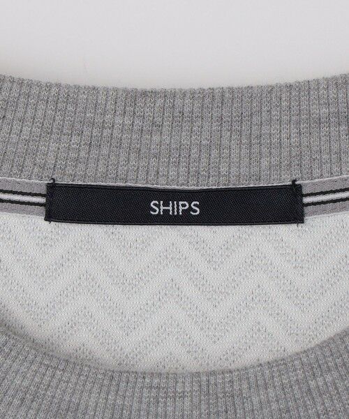 SHIPS / シップス Tシャツ | SHIPS: 膨れジャカード ショートスリーブ Tシャツ | 詳細11