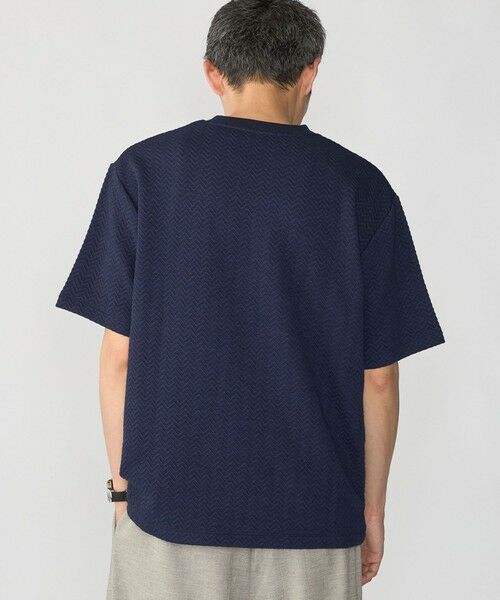 SHIPS / シップス Tシャツ | SHIPS: 膨れジャカード ショートスリーブ Tシャツ | 詳細21