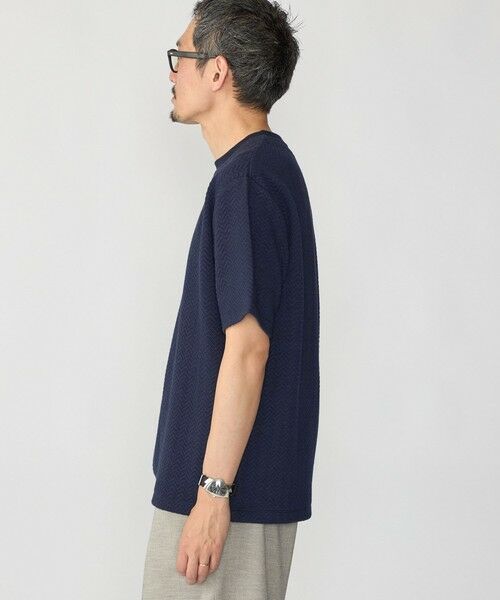 SHIPS / シップス Tシャツ | SHIPS: 膨れジャカード ショートスリーブ Tシャツ | 詳細20