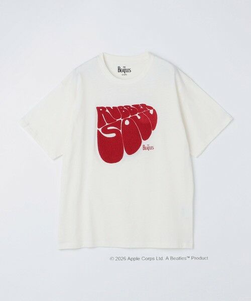 SHIPS / シップス Tシャツ | SHIPS: THE BEATLES ショートスリーブ ロゴ Tシャツ | 詳細1