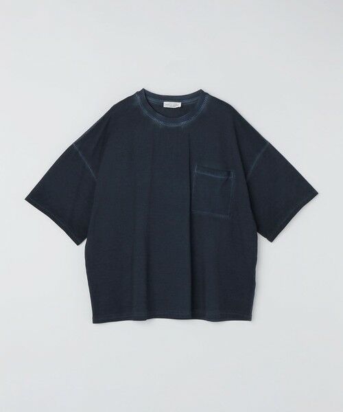 SHIPS / シップス Tシャツ | roberto collina: KANOKO FADE TEE（ネイビー）