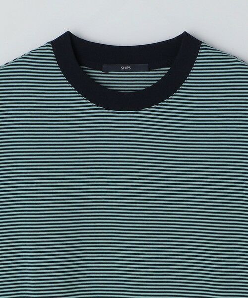 SHIPS / シップス Tシャツ | SHIPS:〈消臭〉Deo-Papi(R) ボーダー ショートスリーブ Tシャツ | 詳細5