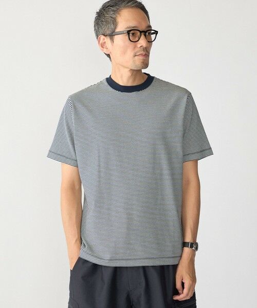 SHIPS / シップス Tシャツ | SHIPS:〈消臭〉Deo-Papi(R) ボーダー ショートスリーブ Tシャツ | 詳細14