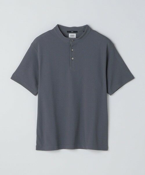 SHIPS / シップス Tシャツ | SHIPS:〈UVカット/遮熱/吸水速乾〉BODYSHELL(R) EX ヘンリーネック Tシャツ | 詳細3