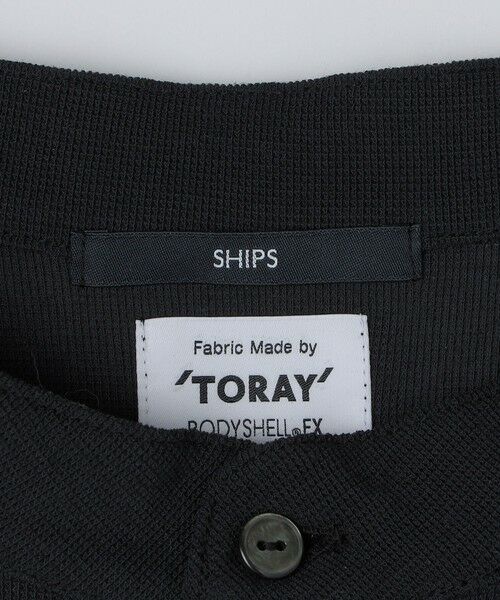 SHIPS / シップス Tシャツ | SHIPS:〈UVカット/遮熱/吸水速乾〉BODYSHELL(R) EX ヘンリーネック Tシャツ | 詳細8