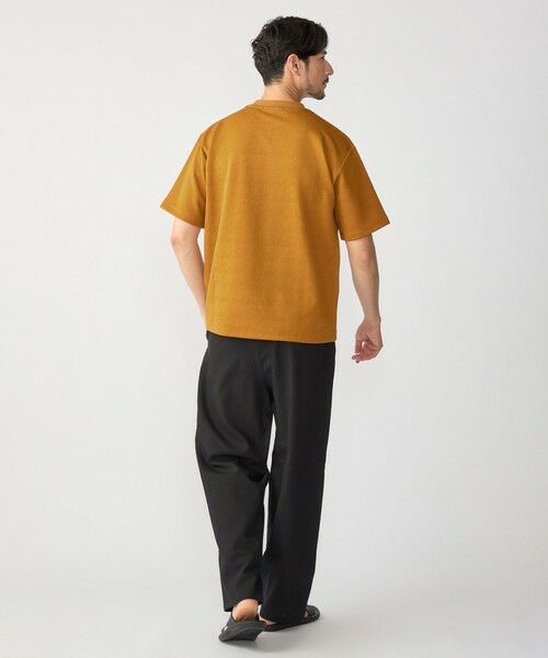 SHIPS / シップス Tシャツ | SHIPS: ハウンドトゥース 膨れ ジャカード ショートスリーブ Tシャツ | 詳細15