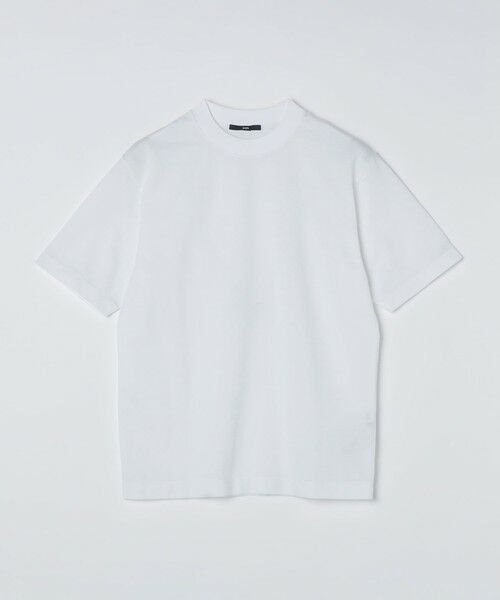 SHIPS / シップス Tシャツ | SHIPS: MADE IN JAPAN ライト バーズアイ Tシャツ(ホワイト)