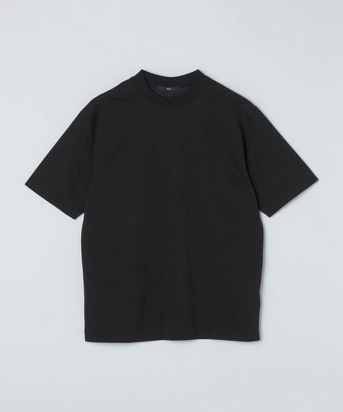 SHIPS / シップス Tシャツ | SHIPS: MADE IN JAPAN ライト バーズアイ Tシャツ(ブラック)