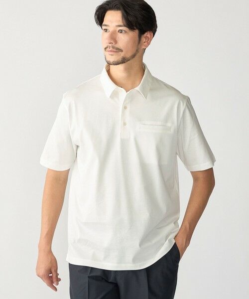 SHIPS / シップス ポロシャツ | SHIPS:〈接触冷感/洗濯機可能/抗菌防臭〉COOL TOUCH サマー ポロシャツ | 詳細1