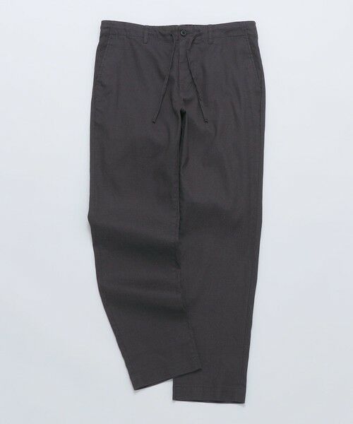 SHIPS / シップス その他パンツ | SHIPS: リネン イージー パンツ(チャコールグレー)