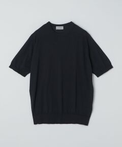 SHIPS / シップス Tシャツ | JOHN SMEDLEY: KEMPTON シーアイランド コットン ニット Tシャツ