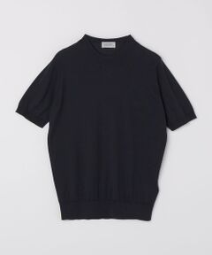 SHIPS / シップス Tシャツ | JOHN SMEDLEY: KEMPTON シーアイランド コットン ニット Tシャツ