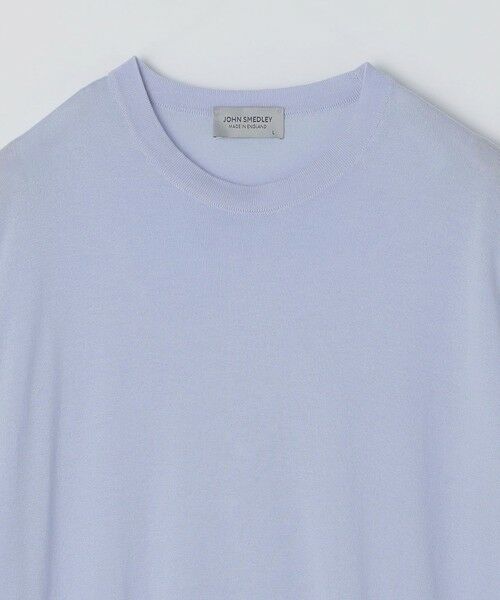 SHIPS / シップス Tシャツ | JOHN SMEDLEY: KEMPTON シーアイランド コットン ニット Tシャツ | 詳細5