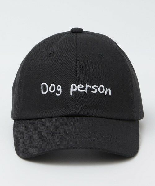 SHIPS / シップス キャップ | 【City Ambient Products別注】Ben Lenovitz: DOG CAT PERSON キャップ（ダークグレー）