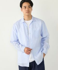 SHIPS / シップス シャツ・ブラウス | 《予約》SHIPS Colors:ユーロリネン ワイドカラー スキッパー シャツ 2◆
