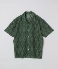 SHIPS / シップス シャツ・ブラウス | 《予約》【WEB限定】SHIPS Colors:レース ジャカード オープンカラー シャツ◆