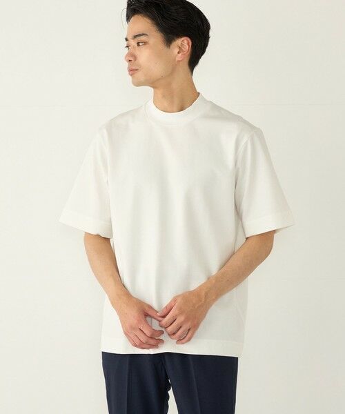 SHIPS / シップス Tシャツ | SHIPS Colors:〈吸水速乾・遮熱・UVカット〉AVANT(R) 3D モックネック T◇ | 詳細5