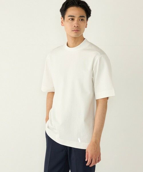 SHIPS / シップス Tシャツ | SHIPS Colors:〈吸水速乾・遮熱・UVカット〉AVANT(R) 3D モックネック T◇ | 詳細6