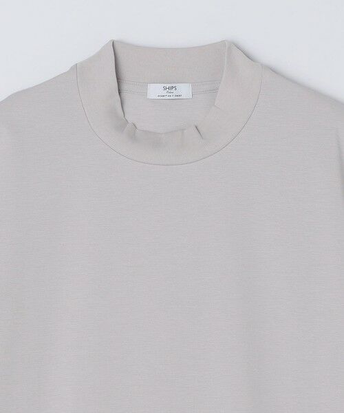 SHIPS / シップス Tシャツ | 《予約》SHIPS Colors:〈吸水速乾・遮熱〉AVANT(R) 3D モックネック Tシャツ◆ | 詳細3