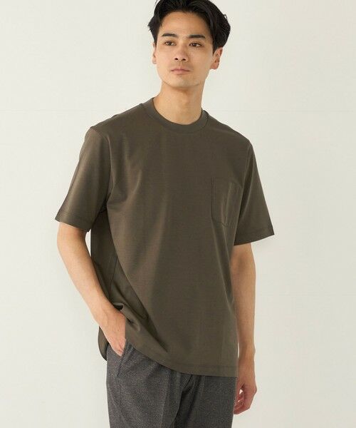 SHIPS / シップス Tシャツ | SHIPS Colors:〈吸水速乾・遮熱・UVカット〉AVANT(R) 3D ビズ Tシャツ◇ | 詳細24