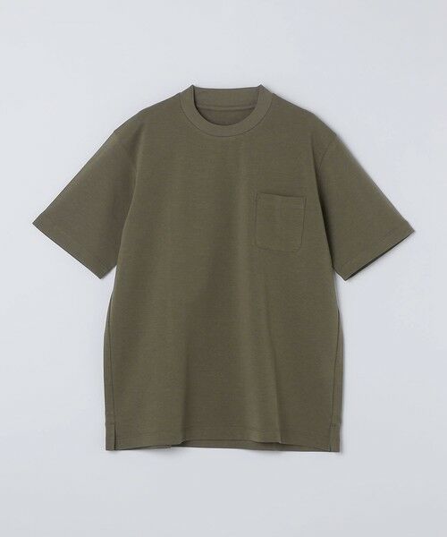 SHIPS / シップス Tシャツ | 《予約》SHIPS Colors:〈吸水速乾・遮熱〉AVANT(R) 3D ビズ Tシャツ◆（グリーン）