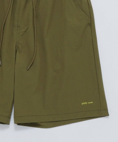 SHIPS / シップス ショート・ハーフ・半端丈パンツ | SHIPS Colors:〈接触冷感・洗濯機可能〉ストレッチ カラー ショート パンツ | 詳細10