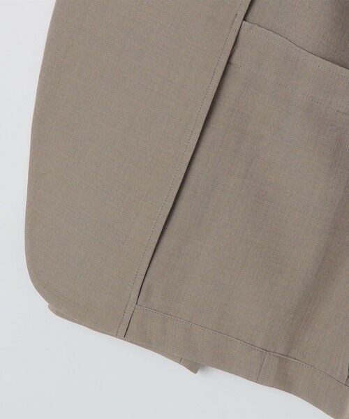 SHIPS / シップス ノーカラージャケット | 《予約》SHIPS Colors:〈洗濯機可能〉2WAY ストレッチ ノーカラー ジャケット◆ | 詳細6