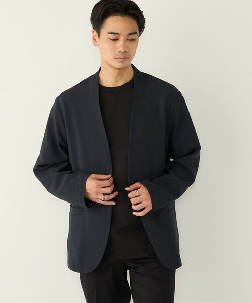 SHIPS / シップス ノーカラージャケット | SHIPS Colors:〈吸水速乾・洗濯機可能〉2WAY ストレッチ ノーカラー ジャケット◇ | 詳細18