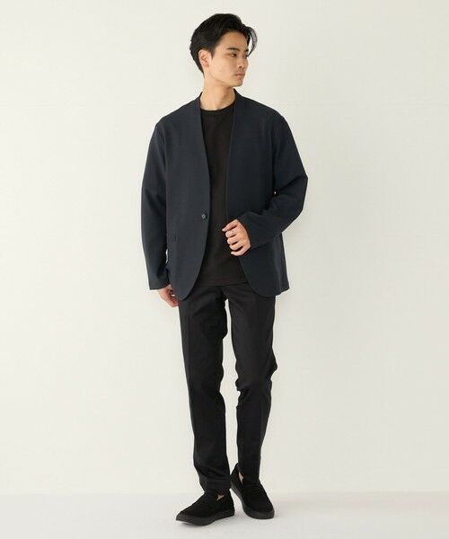 SHIPS / シップス ノーカラージャケット | SHIPS Colors:〈吸水速乾・洗濯機可能〉2WAY ストレッチ ノーカラー ジャケット◇ | 詳細20