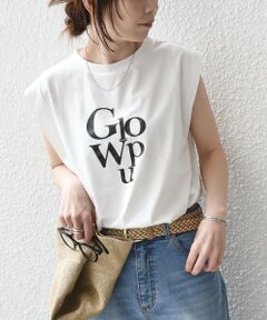 SHIPS / シップス Tシャツ | 《予約》SHIPS Colors:〈接触冷感〉ショルダータック プリント トップス◆