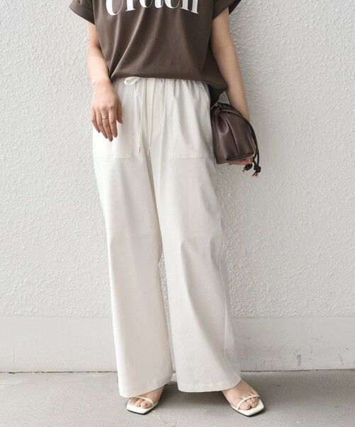 SHIPS / シップス その他パンツ | SHIPS Colors:〈接触冷感・手洗い可能〉クールタッチ ベイカー イージーパンツ | 詳細8