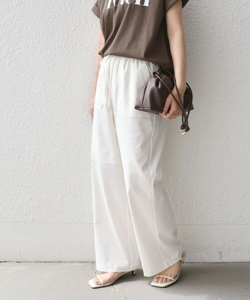 SHIPS / シップス その他パンツ | SHIPS Colors:〈接触冷感・手洗い可能〉クールタッチ ベイカー イージーパンツ | 詳細9