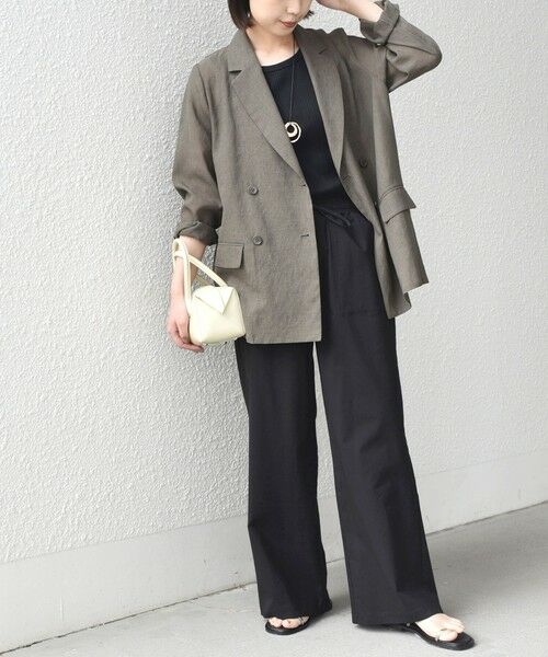 SHIPS / シップス その他パンツ | SHIPS Colors:〈接触冷感・手洗い可能〉クールタッチ ベイカー イージーパンツ | 詳細20