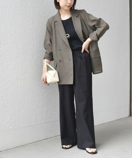 SHIPS / シップス その他パンツ | SHIPS Colors:〈接触冷感・手洗い可能〉クールタッチ ベイカー イージーパンツ | 詳細24