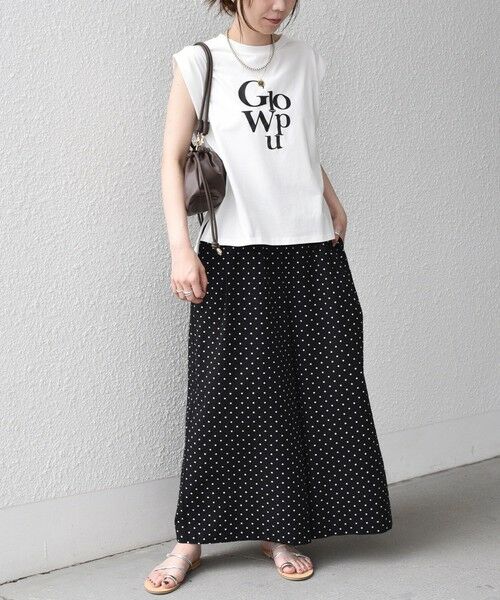 SHIPS / シップス その他パンツ | 《予約》SHIPS Colors:〈洗濯機可能〉サッカー ドット ギャザー ワイドパンツ◆ | 詳細11